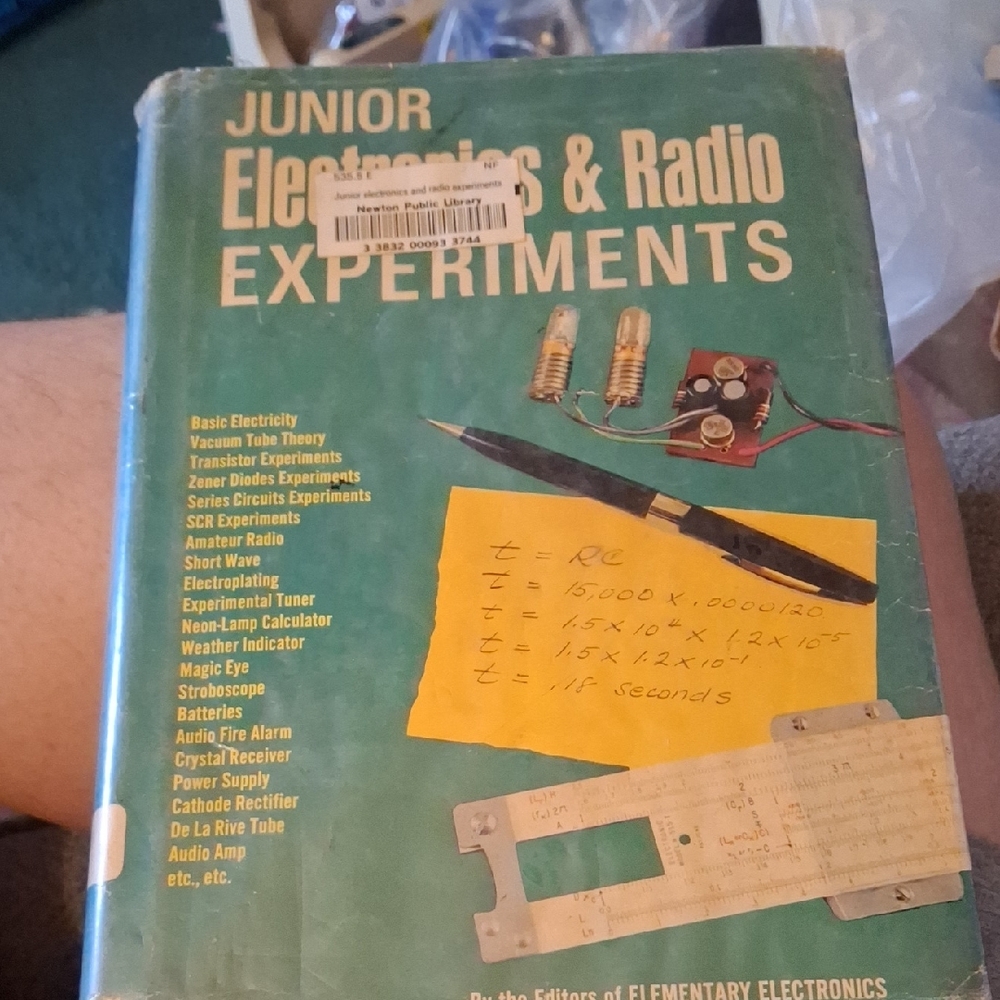 Junior Electronics & Radio Experiments Vintage Wiring DIY Communicate